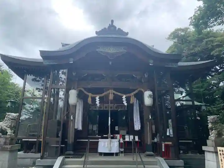 須天熊野神社の本殿・本堂