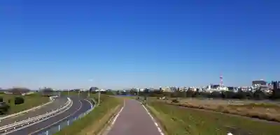 小向三輪神社の周辺