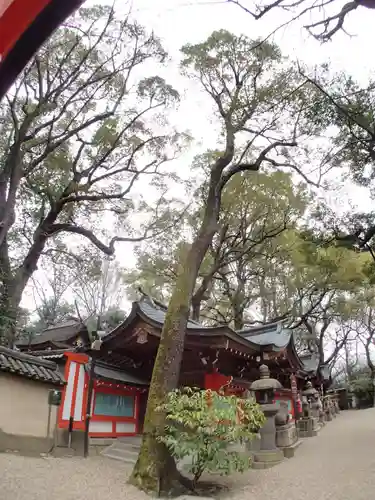 杭全神社の本殿