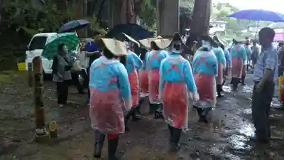 近津神社のお祭り
