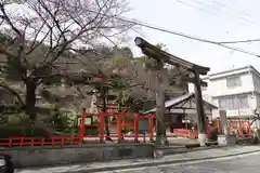 建勲神社の鳥居