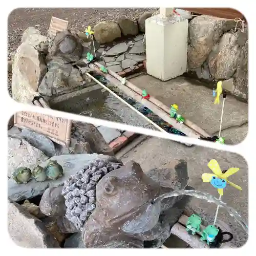 星置神社の手水舎