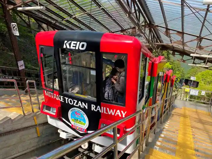 武蔵御嶽神社の周辺