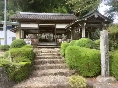 神明神社（石原）の本殿・本堂