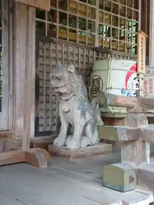 出石神社の狛犬