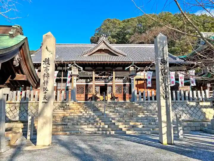 甲宗八幡宮の本殿・本堂