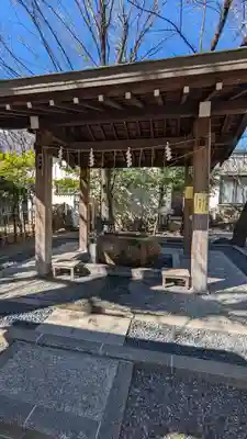 亀戸 香取神社の手水舎
