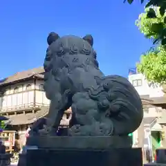 鮫州八幡神社の狛犬