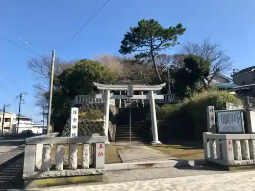 久里浜住吉神社の鳥居