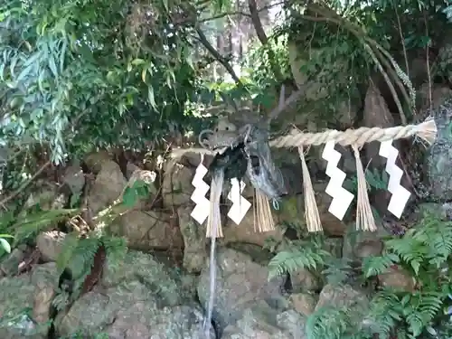 石鎚神社 口之宮 本社の手水舎