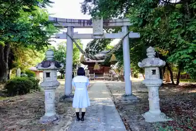 天満宮・秋葉神社の鳥居