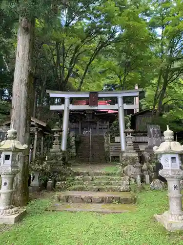 城峯神社の鳥居