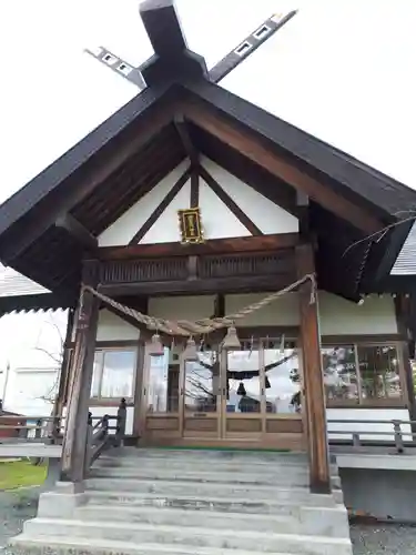 新篠津神社の本殿・本堂
