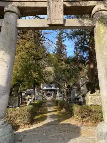 雲八幡宮の鳥居