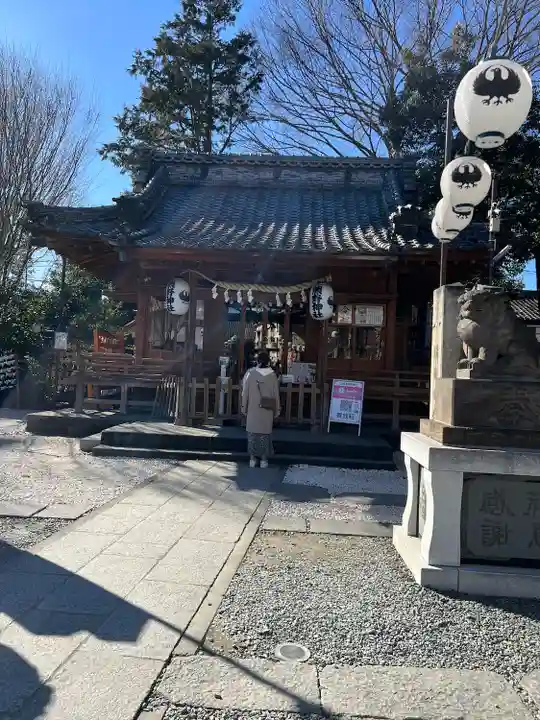 川越熊野神社の本殿・本堂