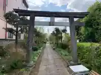 新曽氷川神社の鳥居