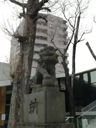 亀有香取神社の狛犬