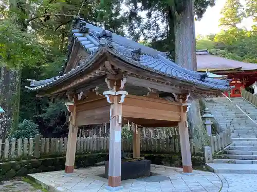 金剛證寺の手水舎
