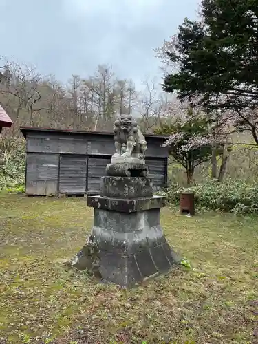 浜益神社の狛犬