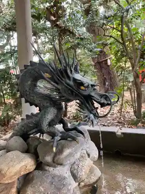 稗田神社の手水舎