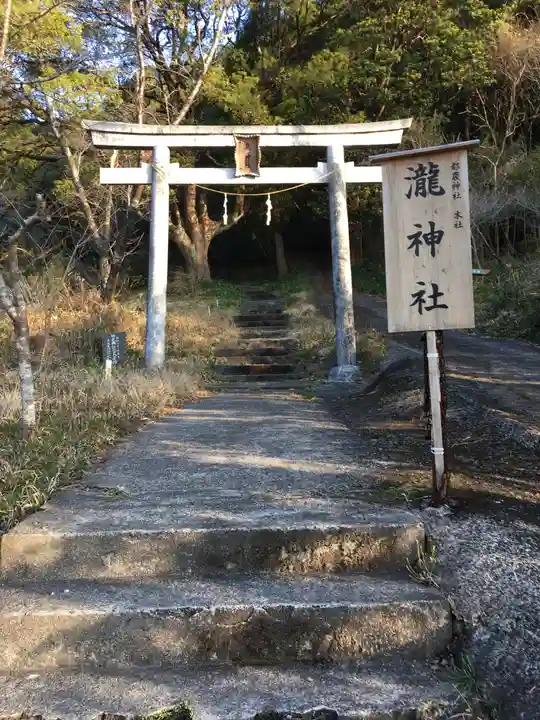 瀧神社(都農神社末社(奥宮))の鳥居