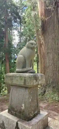 南部神社の狛犬