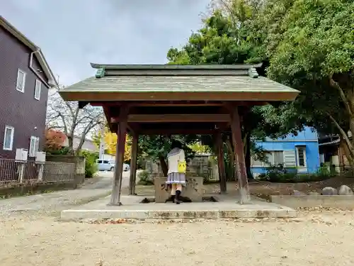 十所社（九之坪）の手水舎