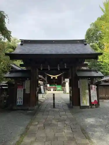 桐生天満宮の山門