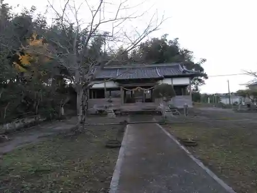 猫石貴船神社の本殿