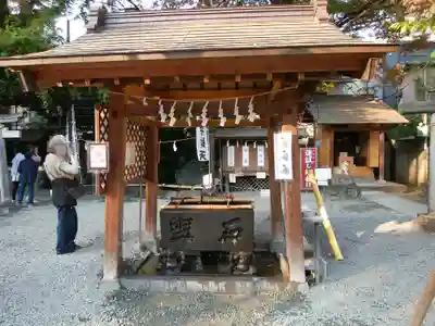 川越熊野神社の手水舎