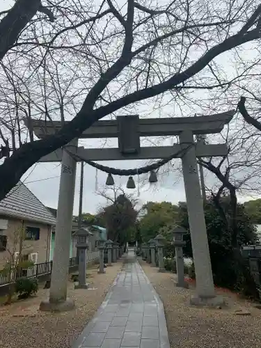 彌都加伎神社の鳥居