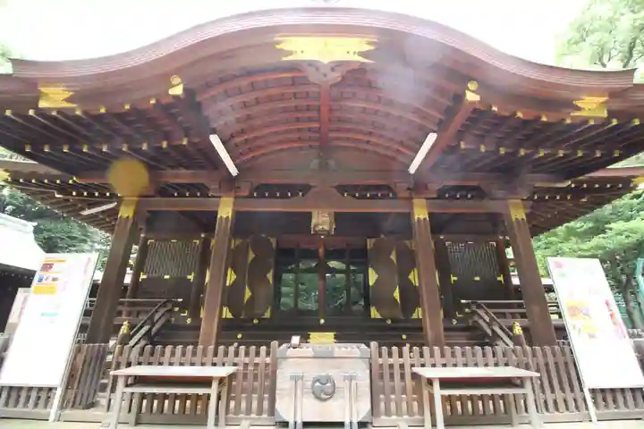 渋谷氷川神社の本殿・本堂