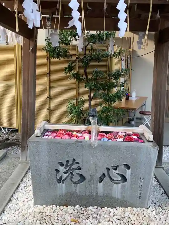 蛇窪神社の手水舎