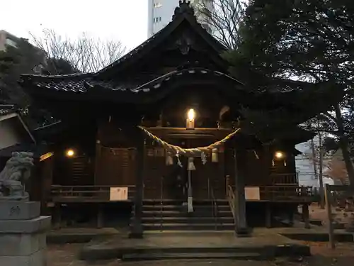 平岡野神社の本殿