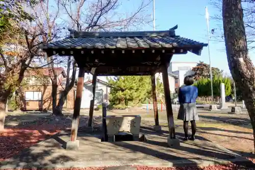 白鬚神社の手水舎