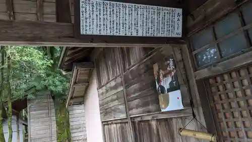 横倉神社のおみくじ