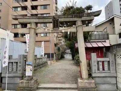秋葉神社の鳥居
