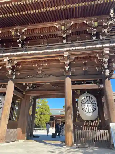 寒川神社の山門・神門