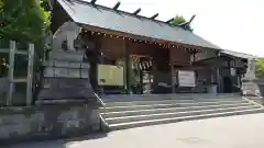 開成山大神宮の山門