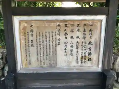 北方神社の歴史