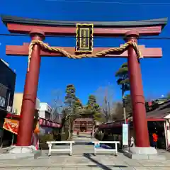 笠間稲荷神社の鳥居