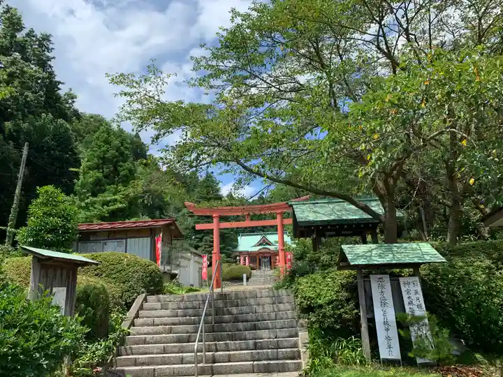 小名浜鹿島神社の鳥居