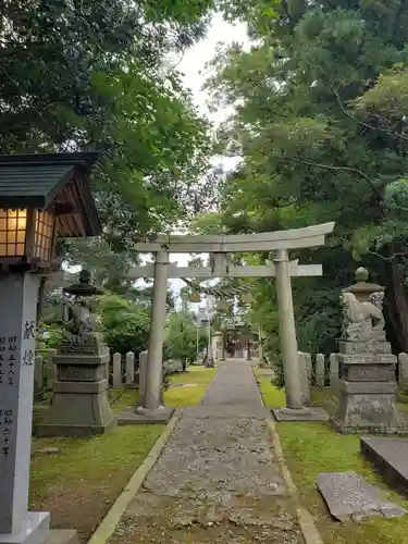 清水八幡神社の鳥居