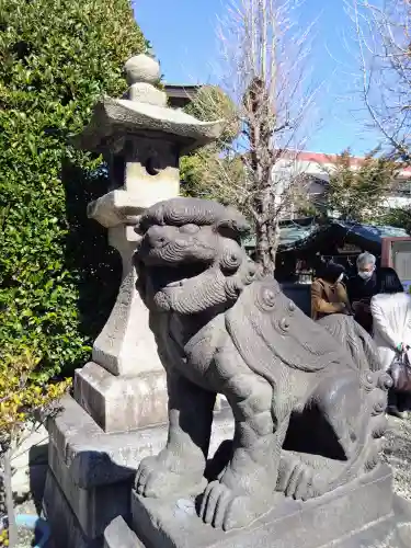 白鬚神社の狛犬