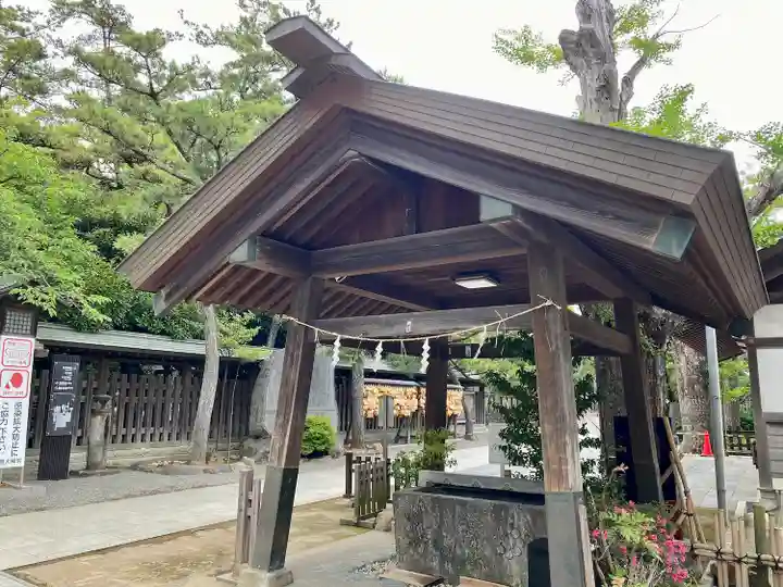 意富比神社の手水舎