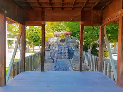 津嶋社の本殿・本堂