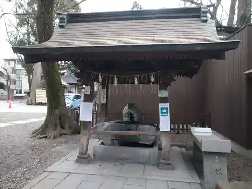 調神社の手水舎
