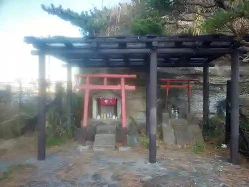 聖天神社（聖天上人像社）の鳥居