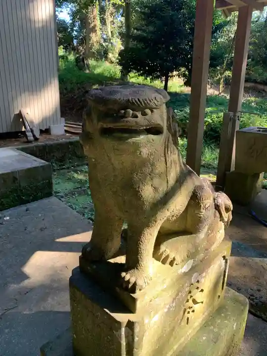 御靈神社の狛犬