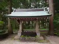 真山神社の手水舎
